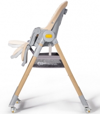 Стільчик для годування Kinderkraft Lastree Beige Wood